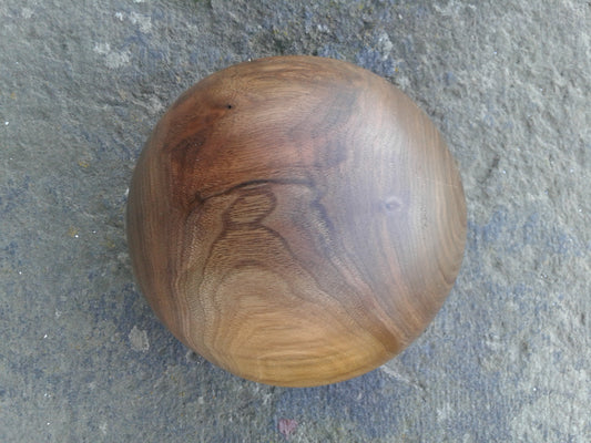 Black walnut sphere